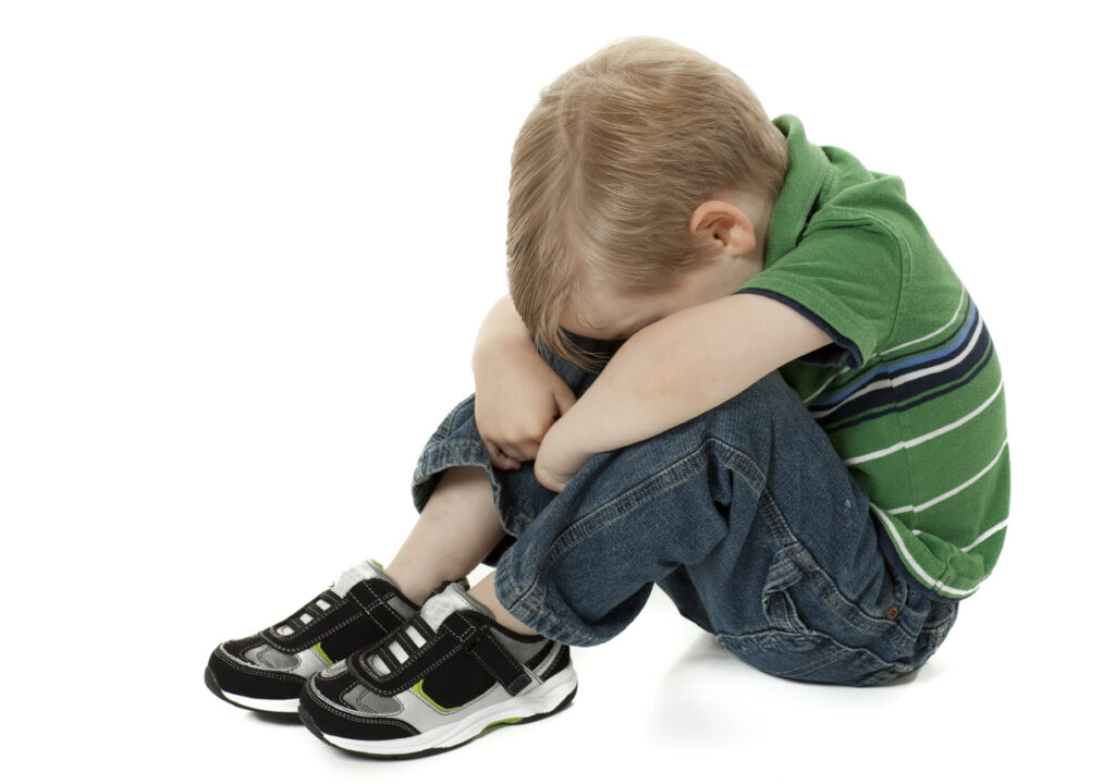 When Should Parents Be Concerned About Their Child’s Behaviour? 🤔💙 young child scared and in trouble