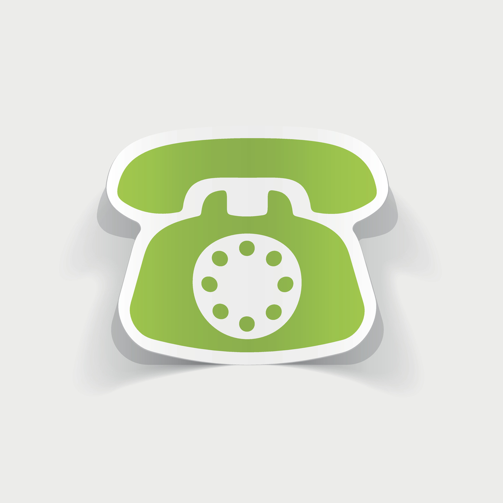 realistic design element: telephone